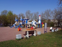 Moskowsky district, Yury Gagarin avenue, children's playground 