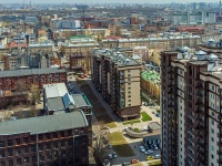 Moskowsky district, Zastavskaya st, house 44. Apartment house