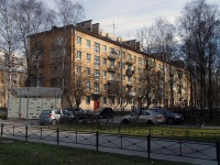 Moskowsky district, Blagodatnaya st, house 25. Apartment house
