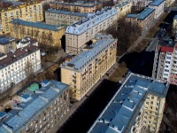 Moskowsky district, Sevastyanova st, 房屋 16. 公寓楼