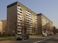 Московский район, улица Костюшко, дом 2 к.1. многоквартирный дом
