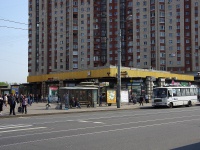 Moskowsky district, underground station "Звездная", Zvezdnaya st, house 3 к.1
