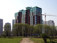 Moskowsky district, Moskovskoe road, 房屋 3 к.4 СТР 1. 公寓楼