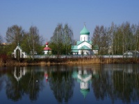 Moskowsky district, church Святого Сергия Радонежского на Средней Рогатке, Moskovskoe road, house 3 с.3