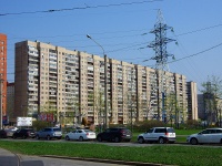 Moskowsky district, Dunaysky avenue, 房屋 24. 公寓楼
