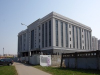 Moskowsky district, avenue Dunaysky, house 27. building under construction