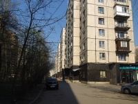 Moskowsky district, Krasnoputilovskaya st, 房屋 121. 公寓楼