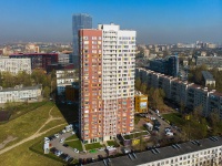 Moskowsky district, Krasnoputilovskaya st, house 113 к.1. Apartment house