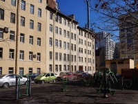 Moskowsky district, Smolenskaya st, 房屋 3-5. 公寓楼