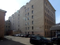 Moskowsky district, Gleb Uspensky st, house 5. Apartment house