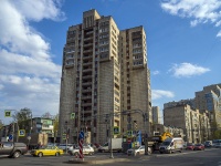 Nevsky district, avenue Aleksandrovskoj fermi, house 2. Apartment house