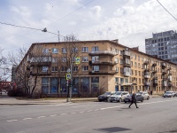 Невский район, улица Бабушкина, дом 36. многоквартирный дом