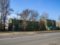 Nevsky district, Babushkin , house 121. building under reconstruction