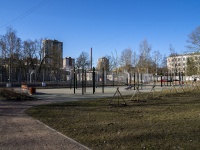 Nevsky district, Babushkin , public garden 