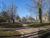 Nevsky district,  Babushkin. public garden