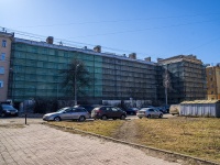 Nevsky district, Yelizarov avenue, house 1. Apartment house