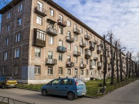 Nevsky district, Yelizarov avenue, house 19. Apartment house