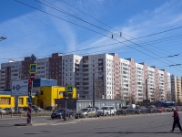 Nevsky district, avenue Bolshevikov, house 26 к.1. Apartment house