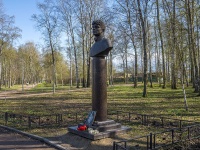 Nevsky district, avenue Bolshevikov. monument