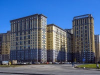 Nevsky district, Dybenko st, 房屋 2 с.1. 公寓楼