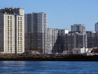 Nevsky district, Dybenko st, house 5 к.1. Apartment house