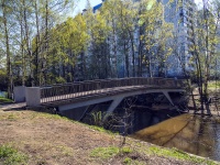 Невский район, мост через реку Оккервильулица Дыбенко, мост через реку Оккервиль
