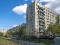 Nevsky district,  Antonov-Ovseenko, house 21. Apartment house