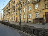 Nevsky district, 2nd Rabfakovskiy , house 2. Apartment house