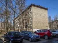 Nevsky district,  2nd Rabfakovskiy, house 17 к.1. Apartment house