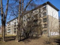 Nevsky district,  2nd Rabfakovskiy, house 17 к.3. Apartment house