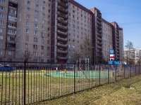 Nevsky district, Dzhon Rid st, house 4 к.2. Apartment house