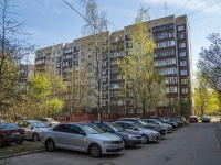 Nevsky district, Dzhon Rid st, house 5 к.2. Apartment house