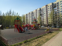 Nevsky district, Dzhon Rid st, house 7 к.1. Apartment house
