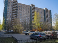 Nevsky district, Dzhon Rid st, house 8. Apartment house