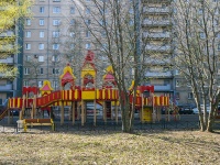 Nevsky district, Dzhon Rid st, house 8. Apartment house