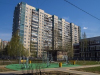 Nevsky district, st Dzhon Rid, house 8. Apartment house