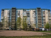 Nevsky district, st Dzhon Rid, house 9. Apartment house