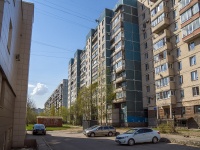 Nevsky district, Dzhon Rid st, house 12. Apartment house