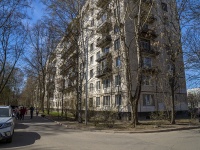 Nevsky district,  Krylenko, house 13 к.1. Apartment house
