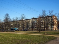 Nevsky district, Krasnykh Zor' blvd, house 12. Apartment house