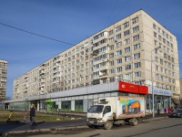 Nevsky district, Narodnaya st, 房屋 2. 公寓楼