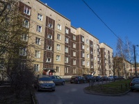 Nevsky district, Narodnaya st, house 2 к.3. Apartment house
