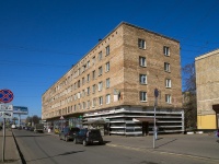 Nevsky district, Narodnaya st, house 8. Apartment house