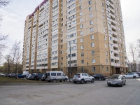 Nevsky district, Narodnaya st, house 11 к.2. Apartment house