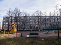 Nevsky district, Narodnaya st, 房屋 11. 公寓楼