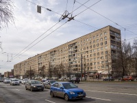 Nevsky district, Narodnaya st, house 16. Apartment house