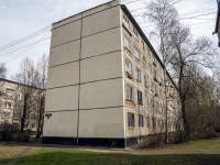Nevsky district, st Narodnaya, house 23. Apartment house