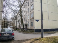 Nevsky district, Narodnaya st, house 25. Apartment house