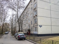 Nevsky district, Narodnaya st, house 29. Apartment house