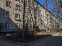 Nevsky district, Narodnaya st, house 30. Apartment house